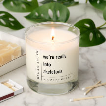 Modern Minimal Funny Motivatie Radioloog Gift