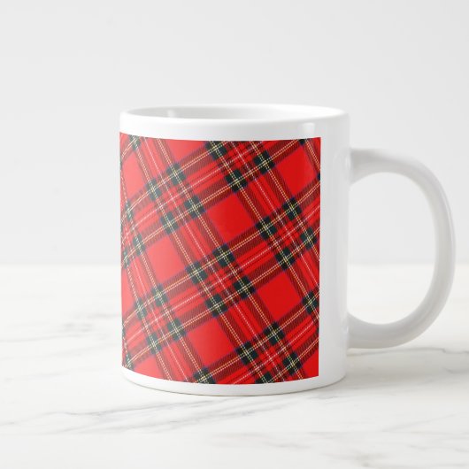 Modern Minimal Pattern Extra Grote Beker (Rechts)