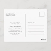 Modern Minimal Photo Graduation Party Invitation (Dos)