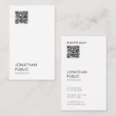 Modern Minimal Simple Elegant Professioneel Oceani Visitekaartje (Voorkant / Achterkant)