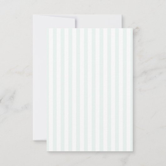 Modern Minimal Wedding Invitation with Stripe (Dos)