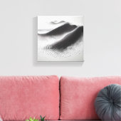 Modern Minimalist Abstract Dotted Landscape - 3D  Canvas Afdruk (Insitu (Woonkamer))