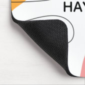 Modern Minimalist Blobs Abstract Personalised Muismat (Hoek)