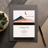Modern minimalist Boho Chic Visitekaartje
