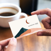 Modern minimalist Boho Chic Visitekaartje