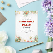Modern Minimalist Christmas Invitation (Insitu (Mariage))