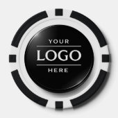 Modern, Minimalist, Elegant and Customizable Poker Chips (Voorkant)