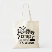 Modern Minimalist funny Quotes Tote Bag (Voorkant)