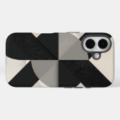 Modern Minimalist Geometric  Case-Mate iPhone Case (Achterkant (horizontaal))