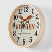  Modern Minimalist Kitchen Wall Clock –  (Hoek)