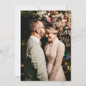 Modern Minimalist Photo Wedding Save the Date (Dos)