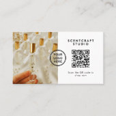 Modern Minimalist QR Code Online Shop Visitekaartje (Voorkant)