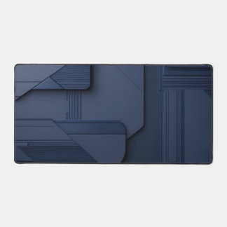 Modern Minimalist Tech Surface in Deep Blue Bureaumat