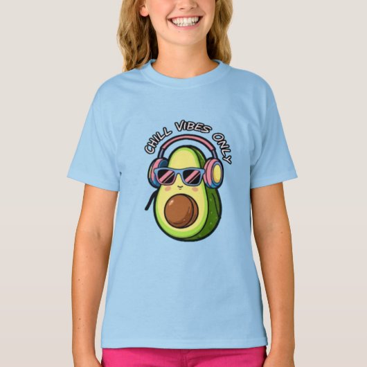 Modern Minimalist Typography Chill Vibes Only T-shirt (Voorkant)