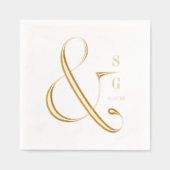 Modern minimalist typography couples monogram (Recto)