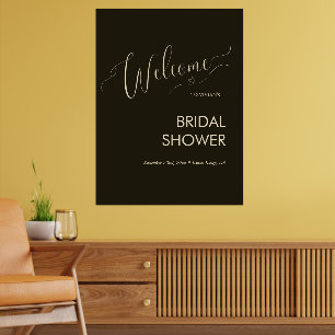 Modern minimalist Typography Vrijgezellenfeest Wel Poster