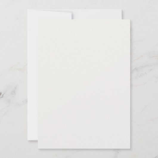 Modern Minimalist Wedding Invitation Kaart (Achterkant)