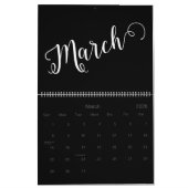 Modern, minimalistisch, 2025 Kalender (Mar 2026)