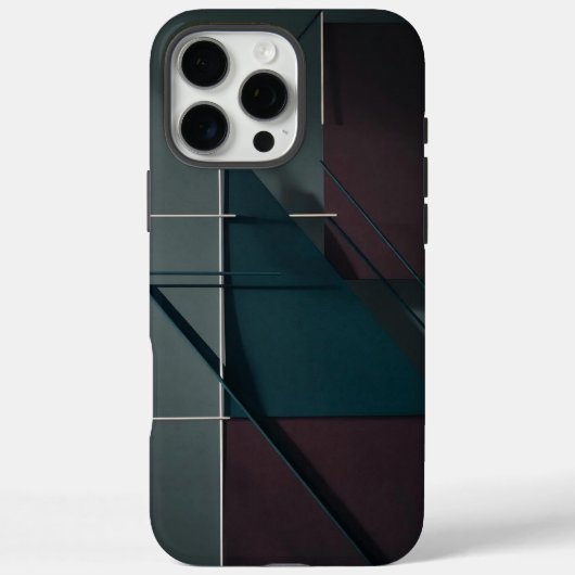 Modern minimalistisch - Abstracte geometrische iPh Case-Mate iPhone Case (Achterkant)
