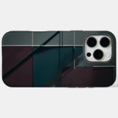 Modern minimalistisch - Abstracte geometrische iPh Case-Mate iPhone Case (Achterkant (horizontaal))