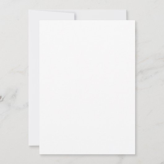 Modern Minimalistisch Afstuderen Script Aankondiging (Achterkant)
