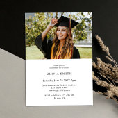 Modern minimalistisch Afstuderen voor de foto van 