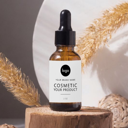 Modern Minimalistisch Beauty productlabel Etiket