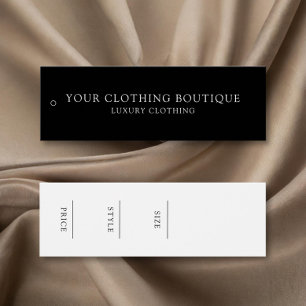 Modern minimalistisch bedrijfskledinglabel Hang La Mini Visitekaartjes
