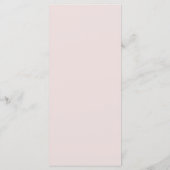 Modern minimalistisch Bohemian Arch Menu (Achterkant)