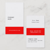 Modern minimalistisch consultant Visitekaartje - R (Voorkant / Achterkant)