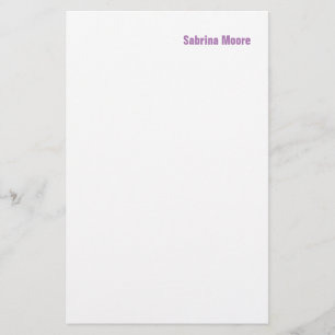 Modern Minimalistisch Eenvoudig Professioneel Briefpapier