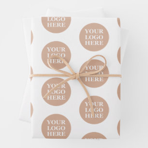 Modern, Minimalistisch, Elegant & Aanpasbaar Inpakpapier Vel