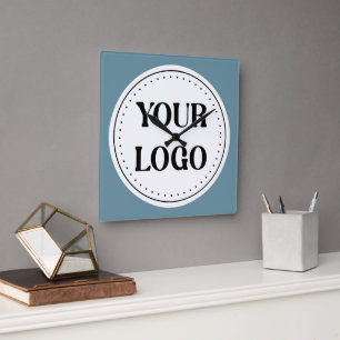 Modern, minimalistisch, elegant & aanpasbaar Ornam Vierkante Klok