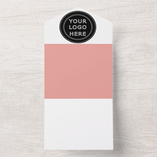 Modern, minimalistisch, elegant en  all in one uitnodiging (Binnen)