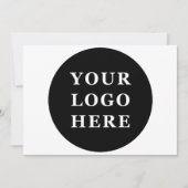 Modern, minimalistisch, elegant en  bedankkaart (Voorkant)