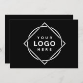 Modern, minimalistisch, elegant en kaart (Voorkant / Achterkant)