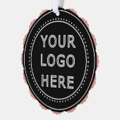 Modern, minimalistisch, elegant en  ornament kaart (Links)