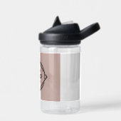 Modern, minimalistisch, elegant en waterfles (Links)