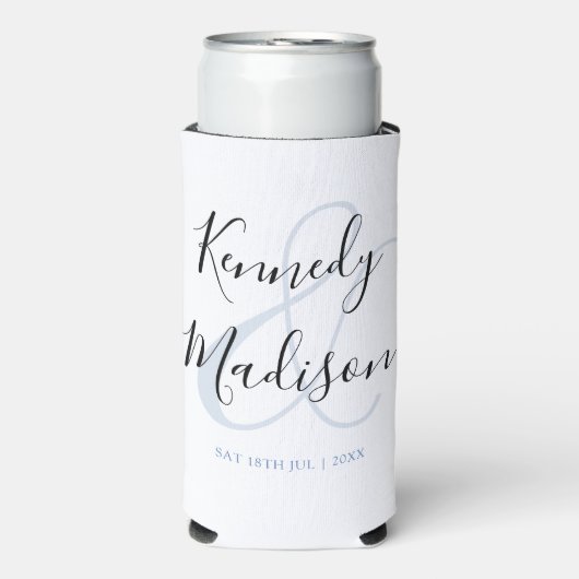 Modern minimalistisch 🤵 Elegante eenvoudige bruil (Seltzer Voorkant)