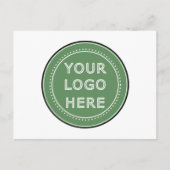 Modern, minimalistisch en elegant feestdagenkaart (Voorkant)