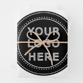 Modern, minimalistisch en elegant inpakpapier vel (In situ)