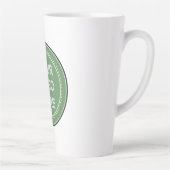 Modern, minimalistisch en elegant latte mok (Rechts)