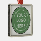 Modern, minimalistisch en elegant metalen ornament (Rechts)