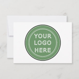 Modern, minimalistisch en elegant RSVP kaartje