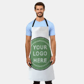 Modern, minimalistisch en elegant schort (Gedragen)