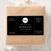 Modern minimalistisch Face Serum Label (Insitu)