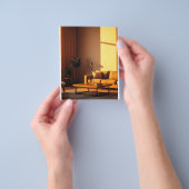 Modern minimalistisch flyer (Hand)
