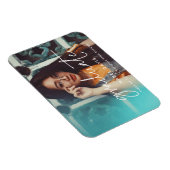 Modern minimalistisch fotoafstuderen magneet (Rechterzijde)