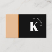 Modern minimalistisch legant Visitekaartje (Voorkant)