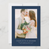 Modern minimalistisch marineverbod kaart (Achterkant)